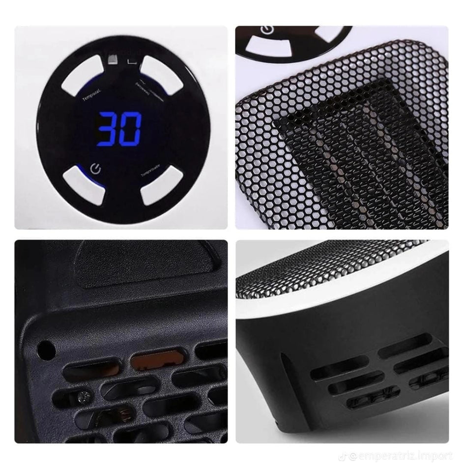Mini Calefactor Portátil Eléctrico 350W