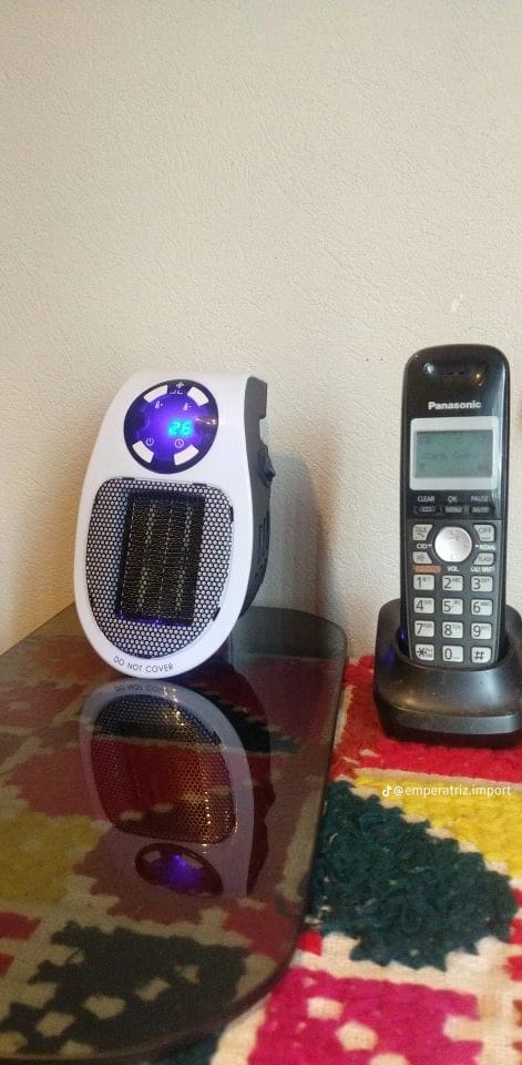 Mini Calefactor Portátil Eléctrico 350W