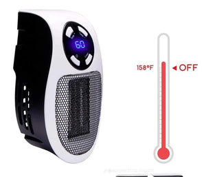 Mini Calefactor Portátil Eléctrico 350W